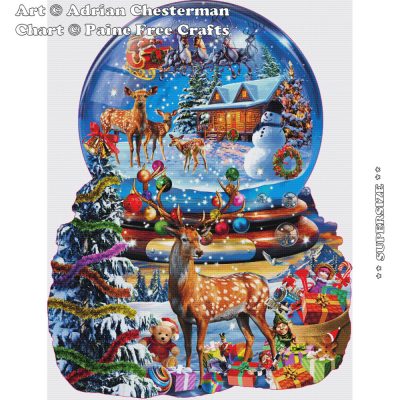 Christmas Snow Globe (Supersize)